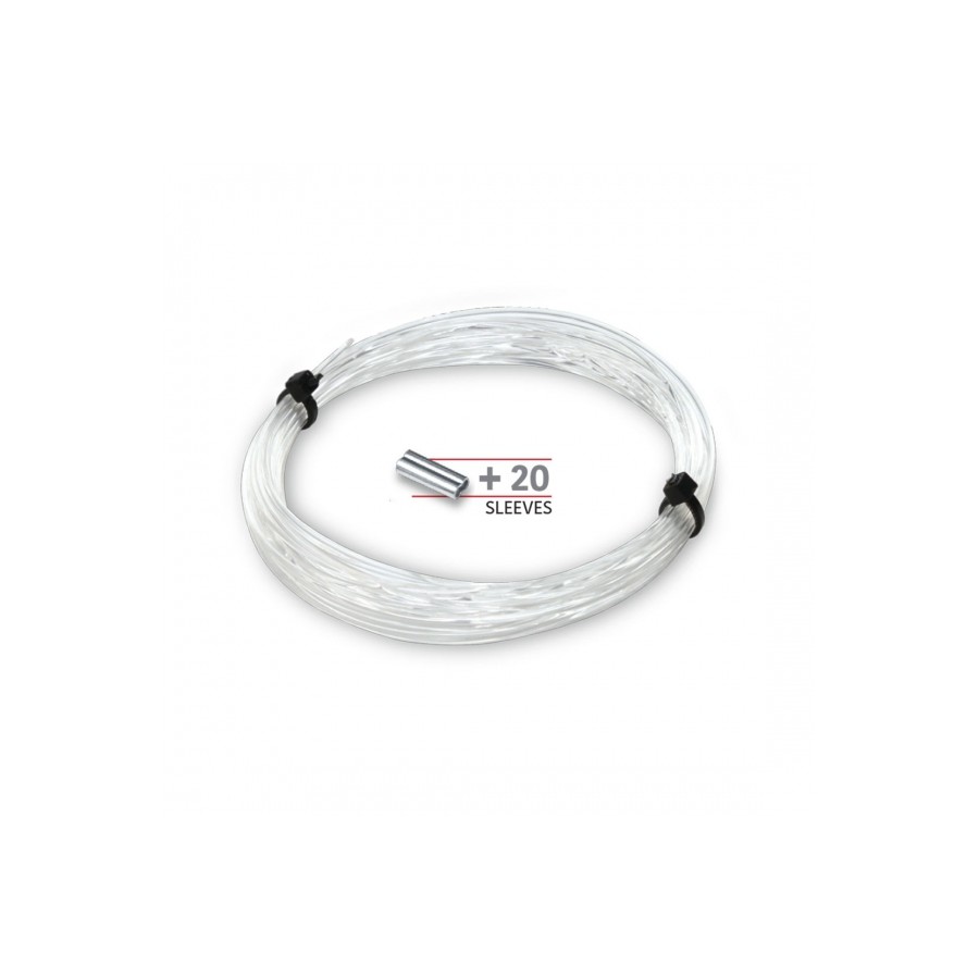 KIT MONOFILO 1,4MM 25MT CON 20 RIVETTI