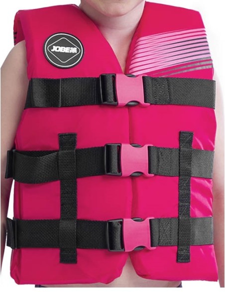 JOBE NYLON VEST YOUTH HOT PINK