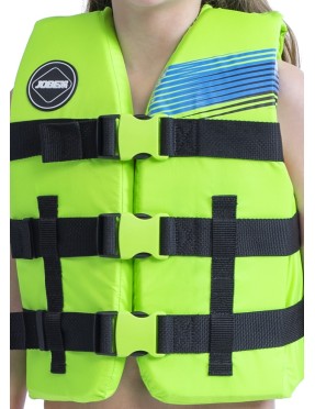JOBE NYLON VEST YOUTH LIME GREEN
