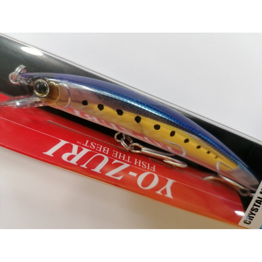 YO ZURI CRYSTAL MINNOW FLOATING 110MM HIW