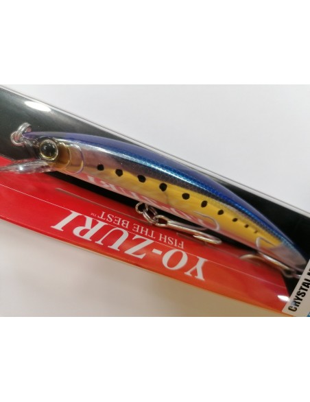 YO ZURI F7 CRYSTAL MINNOW FLOATING 110MM HIW