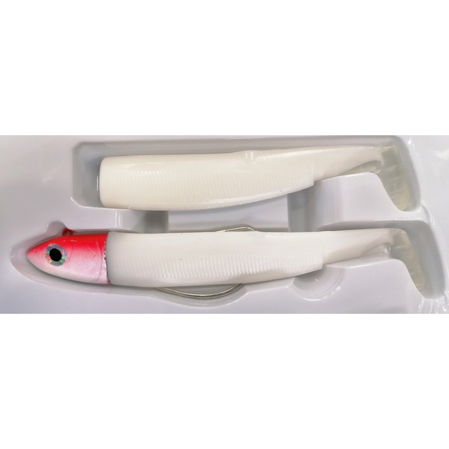 BLACK MINNOW 120MM COMBO 25GR BLANC