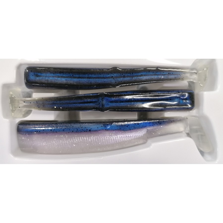 BLACK MINNOW 120MM ELECTRIC BLUE (CODA) 3PZ