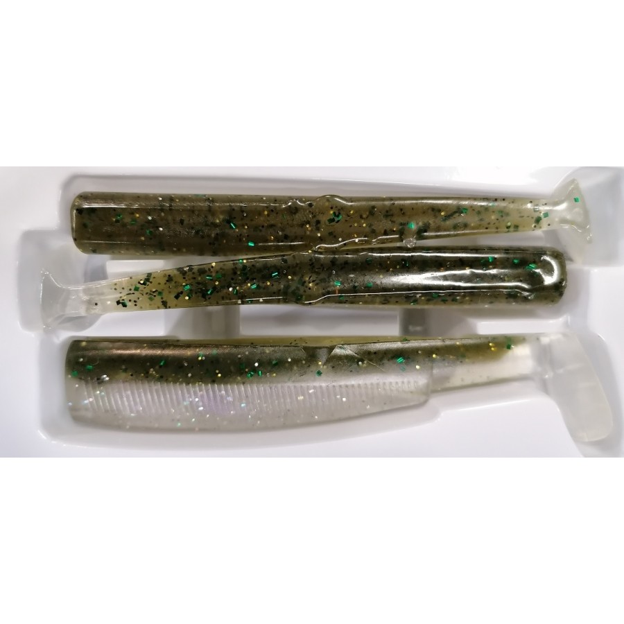 BLACK MINNOW 120MM GHOST MINNOW (CODA) 3PZ