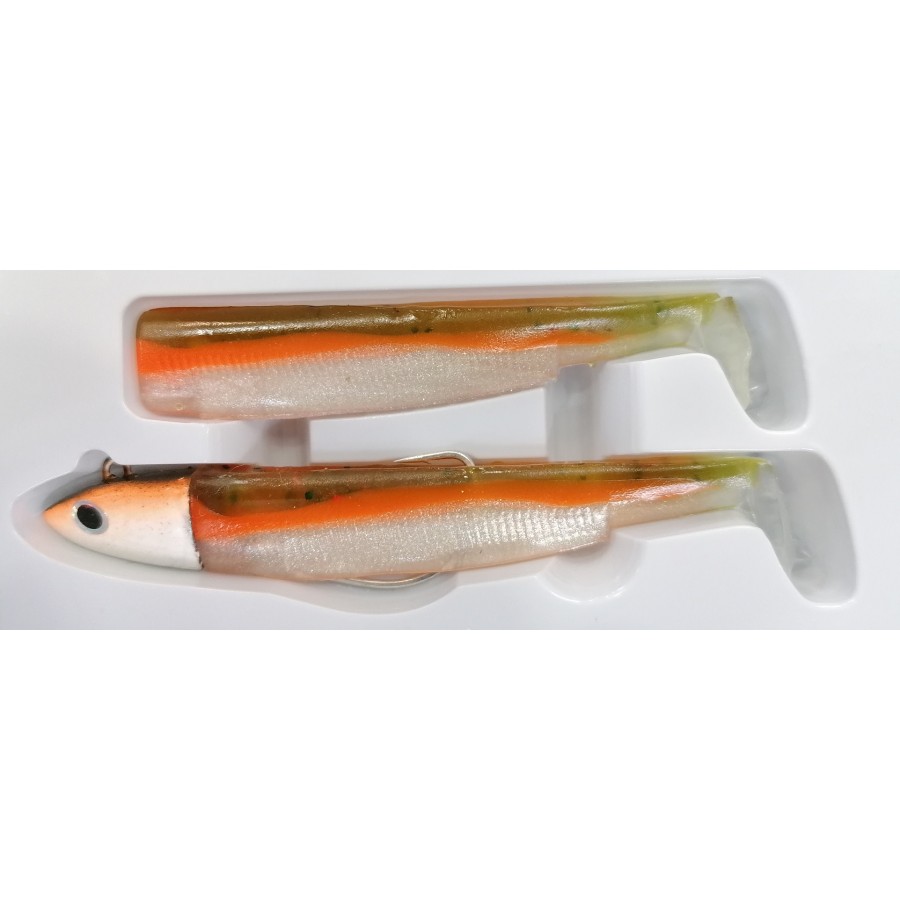 BLACK MINNOW 90MM COMBO 10GR CANDY GREEN