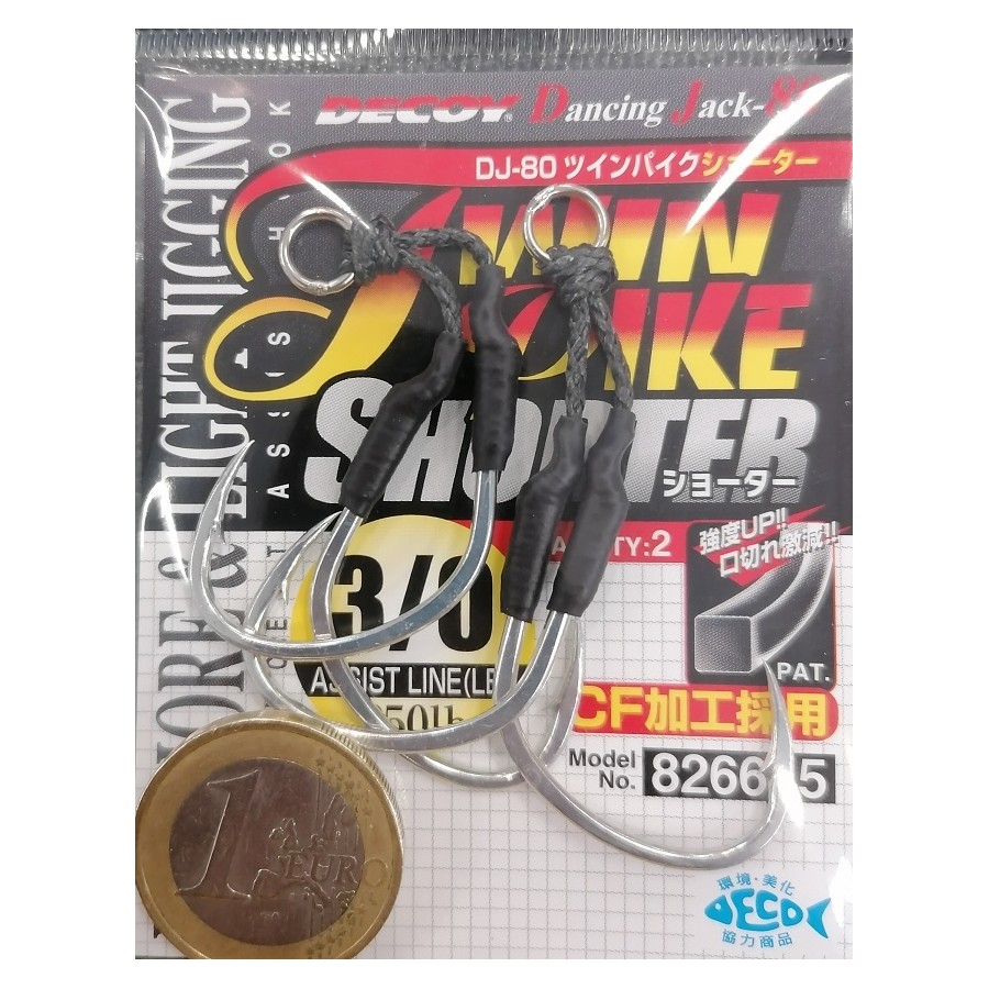 DECOY DJ 80 TWIN PIKE SHORTER 3/0