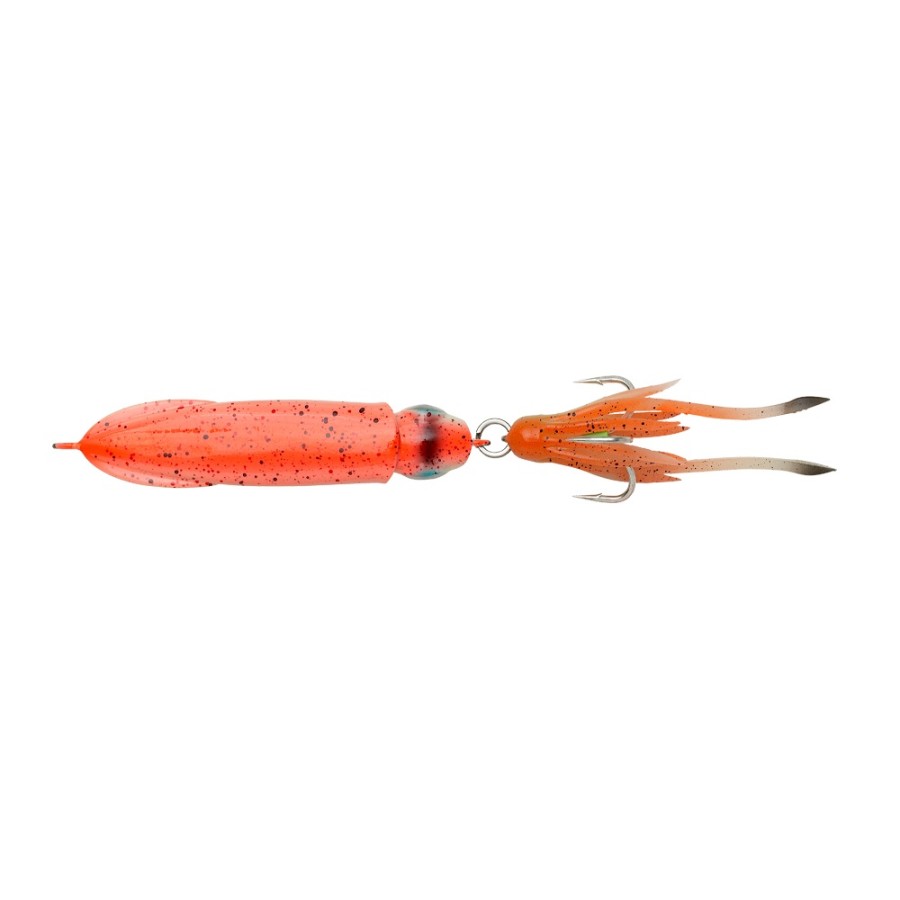 SAVAGE SALT 3D SWIN SQUID JIG 200GR RED