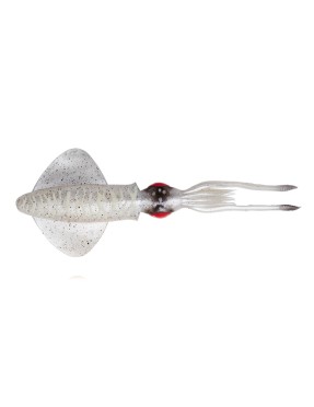 SAVAGE SALT 3D LB SWIN SQUID 125 MM WHITE GLOW