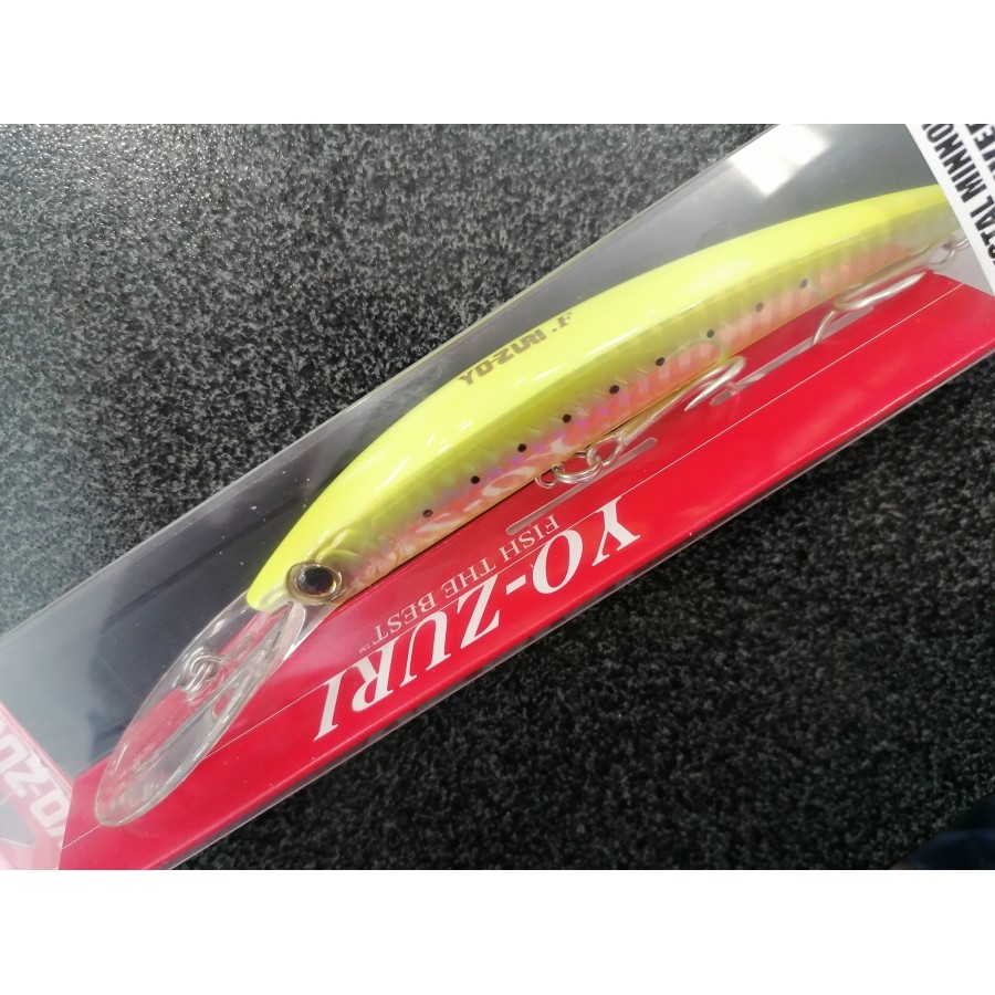 YO ZURI CRYSTAL MINNOW DEEP DIVER 110MM GHCS
