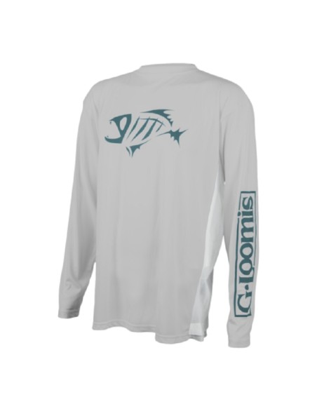 G.LOOMIS LS TECH TEE GRAY XLARGE
