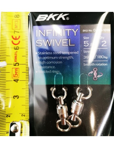 BKK INFINITY SWIVEL N.5 397LB (2PZ)
