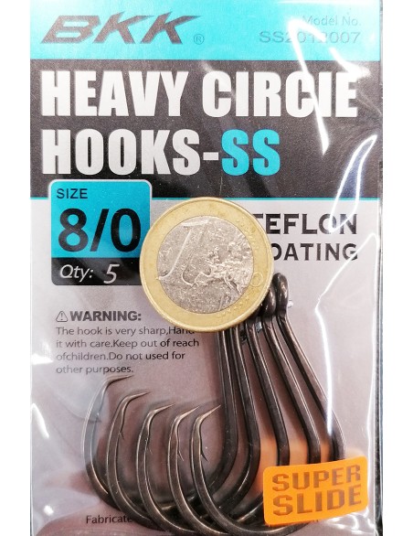 BKK HEAVY CIRCLE SS N.8/0 (5PZ)
