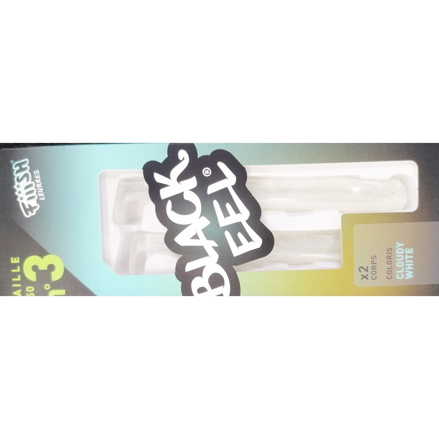 BLACK EEL 150MM CLOUDY WHITE(CODA) 2PZ