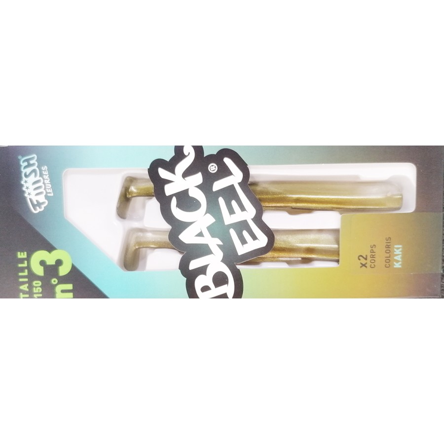 BLACK EEL 150MM KAKI (CODA) 2PZ