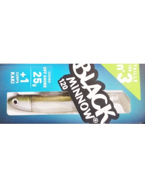 BLACK MINNOW 120MM COMBO 25GR KAKI