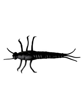 SAVAGE GEAR 3D PVC MAYFLY NYMPH 5CM BLACK