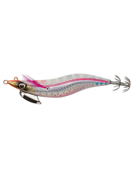 SAVAGE GEAR SQUID BEAT 2,5 WHITE PINK HEAD