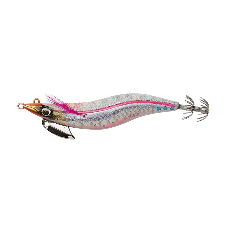 SAVAGE GEAR SQUID BEAT 2,5 WHITE PINK HEAD
