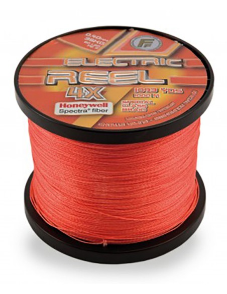 FF ELECTRIC REEL BRAID X4 ORANGE 1000MT 0,40MM (36KG)