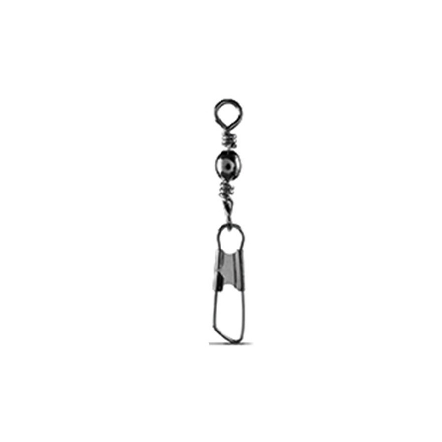 SWIVEL AND CARABINER BLACK N.4