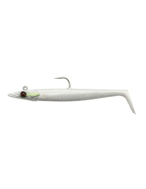 SAVAGE GEAR SANDEEL V2 12CM 22GR WHITE PEARL SILVER