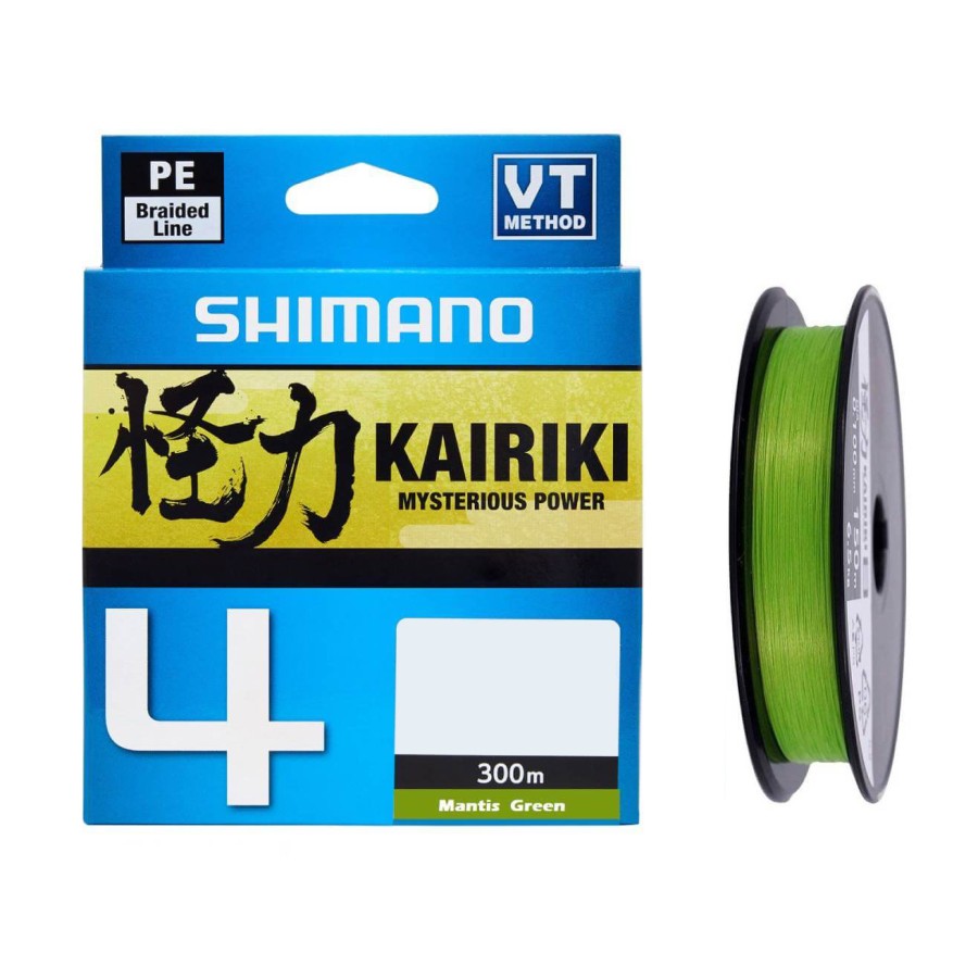 SHIMANO KAIRIKI 4 MANTIS GREEN 300MT 0,13MM 7,4KG