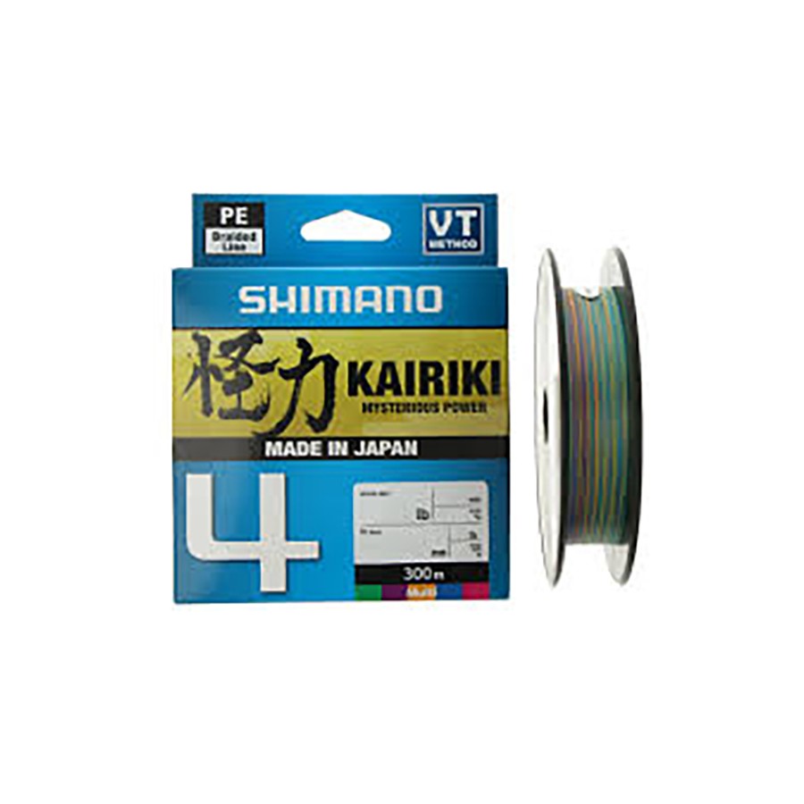 SHIMANO KAIRIKI 4 MULTICOLOR 300MT 0,10MM 6,8KG