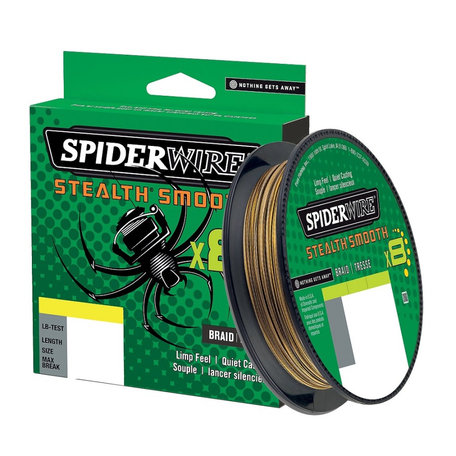 SPIDERWIRE STEALTH SMOOTH X8 CAMO 150MT 0,09MM