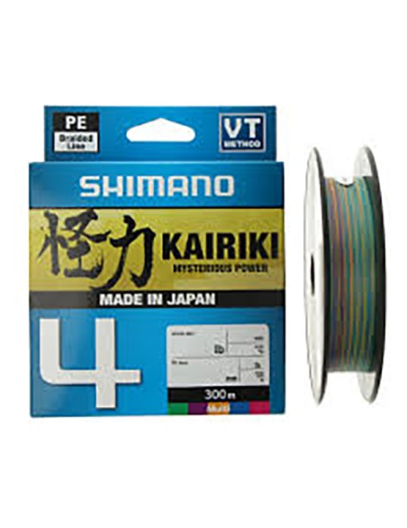 SHIMANO KAIRIKI 4 MULTICOLOR 300MT 0,28MM 18,1KG