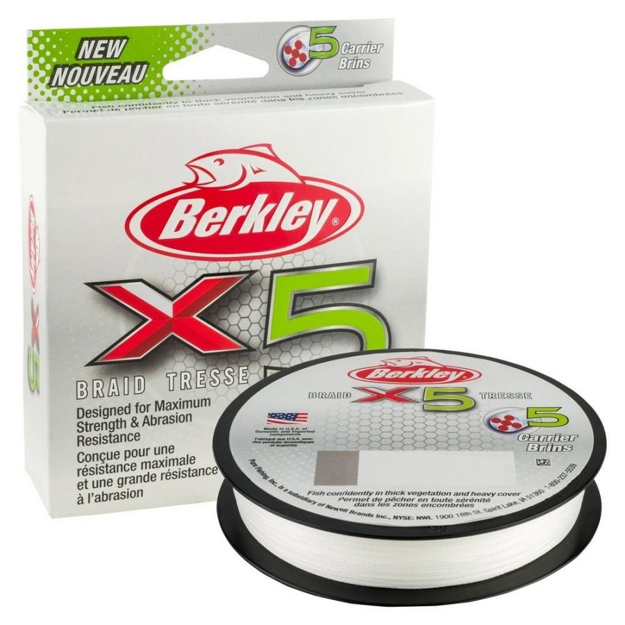 BERKLEY BRAID X5 300MT 0,12MM CRYSTAL