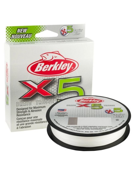 BERKLEY BRAID X5 300MT 0,30MM CRYSTAL