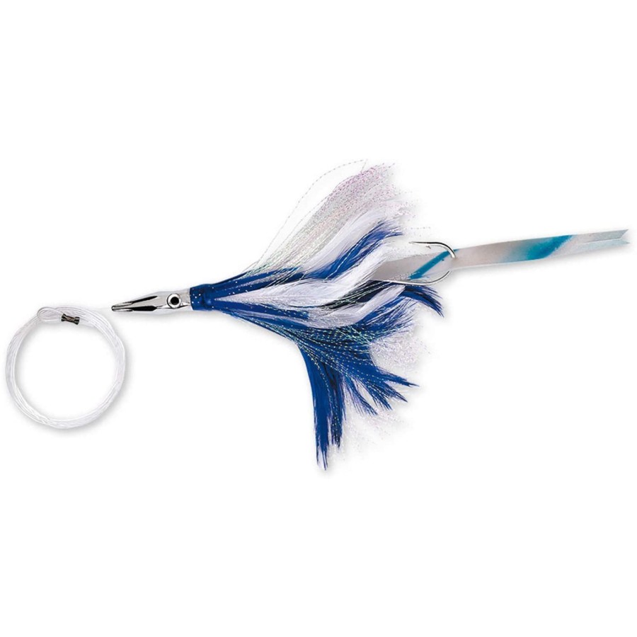 WILLIAMSON DIAMOND JET FEATHER BLUE WHITE