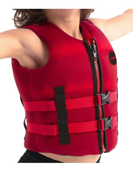 JOBE NEOPRENE LIFE VEST KIDS RED 116