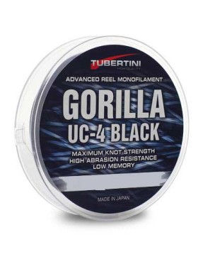 TUBERTINI GORILLA UC4 BLACK 350MT 0,30MM