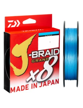 DAIWA J BRAID GRAND 8X 270MT 0,24MM ISLAND BLUE