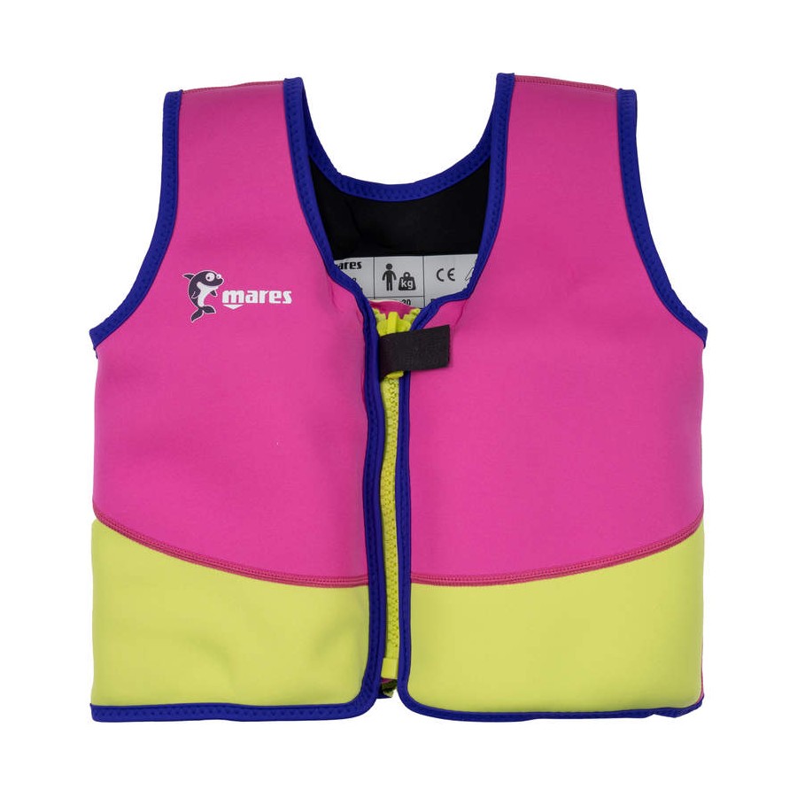 MARES FLOATING JACKET SWIM CUB PINK M