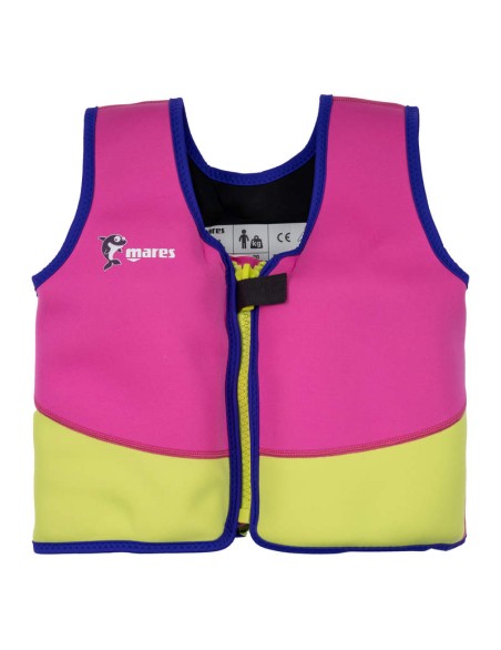 MARES FLOATING JACKET SWIM CUB PINK M