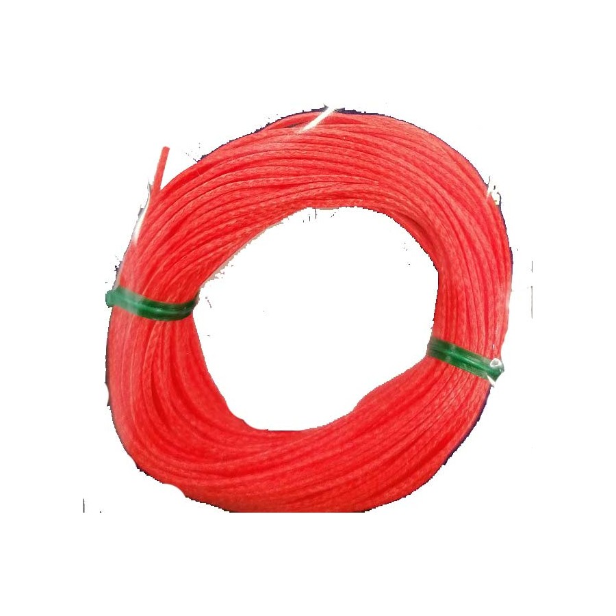 BRAID FOR ASSIST HOOK RED 200LB 20MT