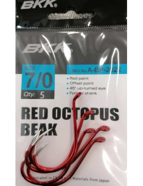 BKK OCTOPUS RED 7/0 (5PZ)