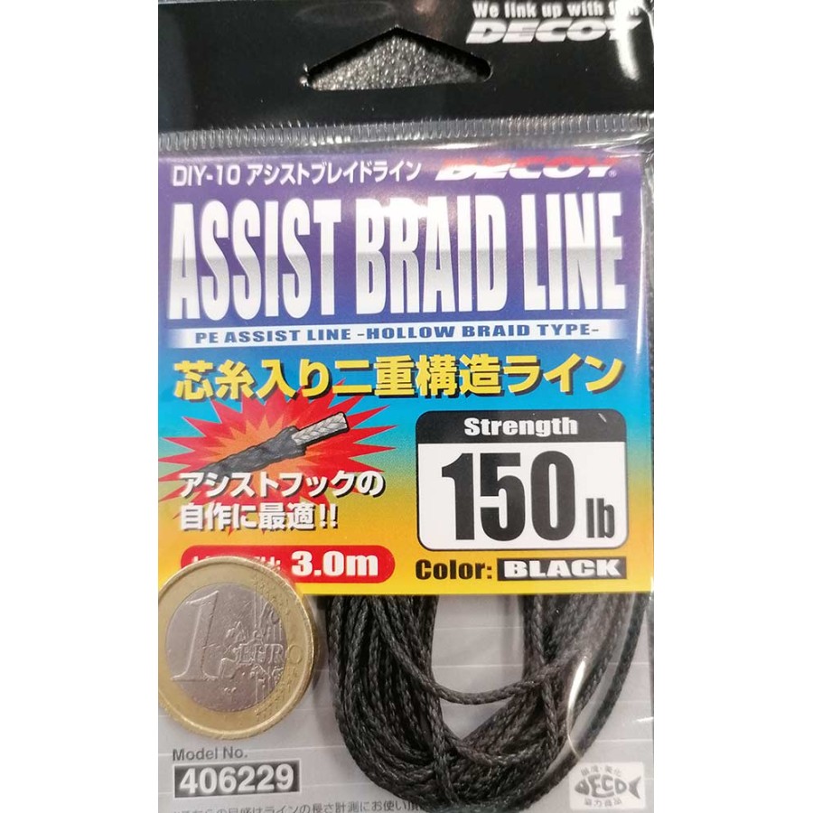 DECOY ASSIST BRAID LINE 150LB 3MT