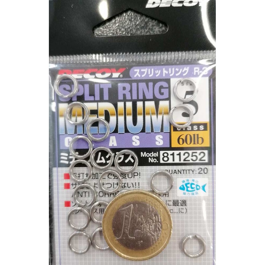 DECOY SPLIT RING N.5 60LB