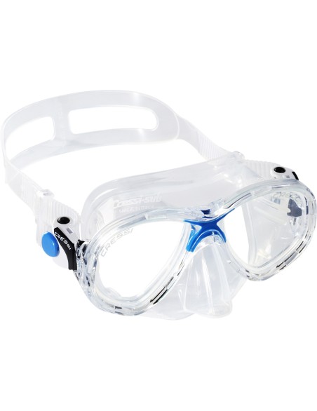 MAREA JR MASK SIL CLEAR BLUE