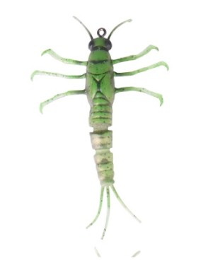 SAVAGE GEAR 3D TPE MAYFLY NYMPH 5CM OLIVE
