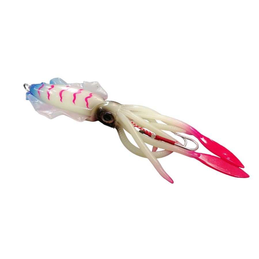 VERTICAL TROLLING ESTROSQUID 150GR PINK GLOW
