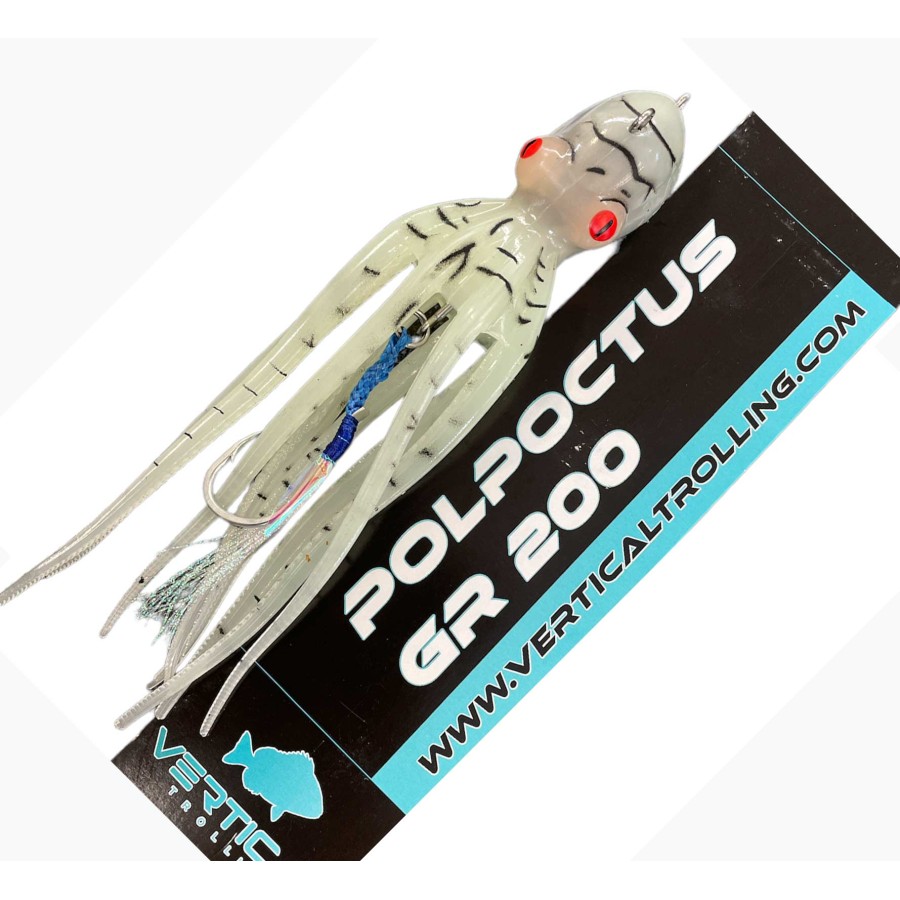 VERTICAL TROLLING POLPOCTUS 190GR GLOW BLACK