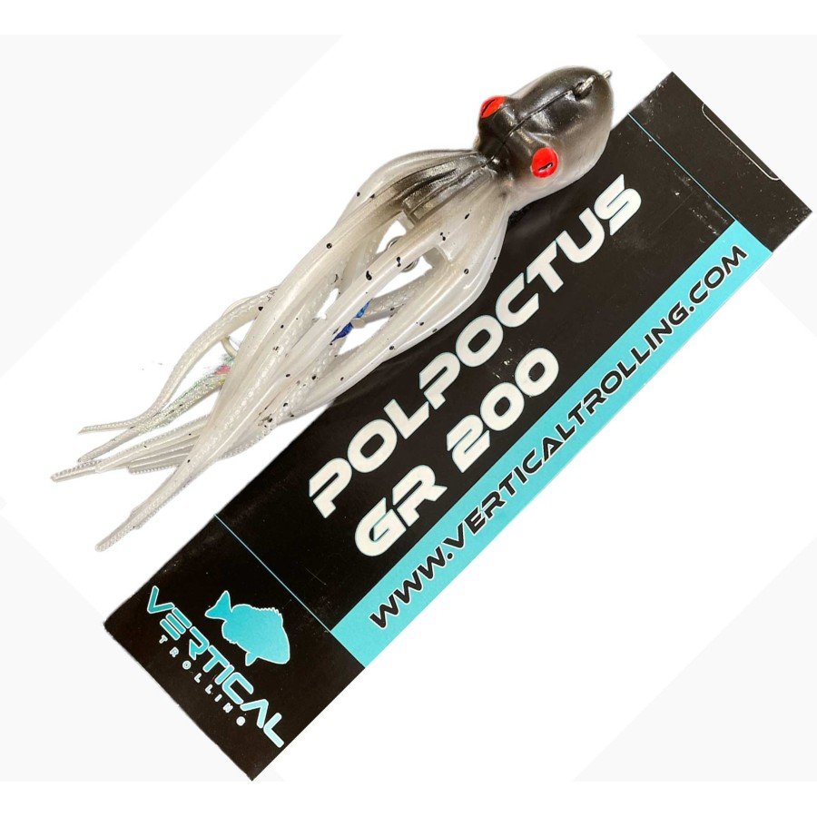 VERTICAL TROLLING POLPOCTUS 190GR GREY UV
