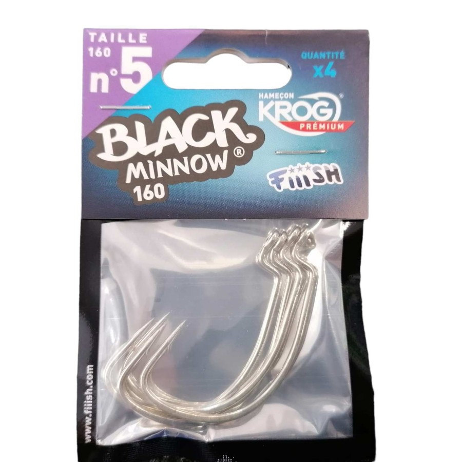 BLACK MINNOW 160MM KROG (AMI) 4PZ