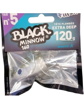 BLACK MINNOW 160MM N.5 EXTRA DEEP 120G (TESTA)