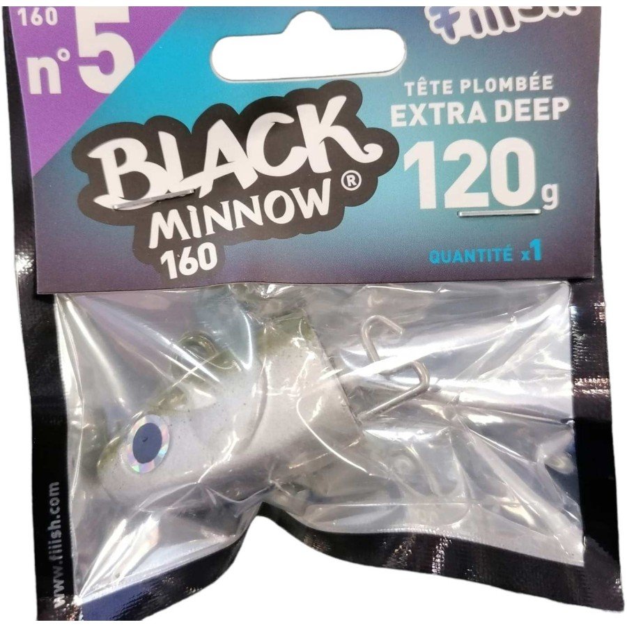 BLACK MINNOW 160MM N.5 EXTRA DEEP 120G (TESTA)