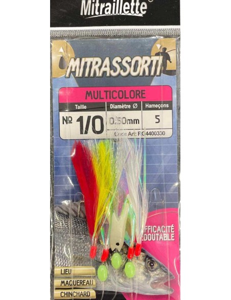 RAGOT MITRASSORTI MULTICOLOR 1/0